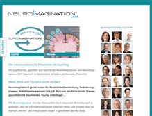 Tablet Screenshot of neuroimagination.com